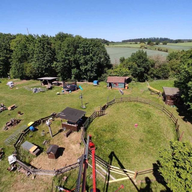 Die Sonnenwiese von oben