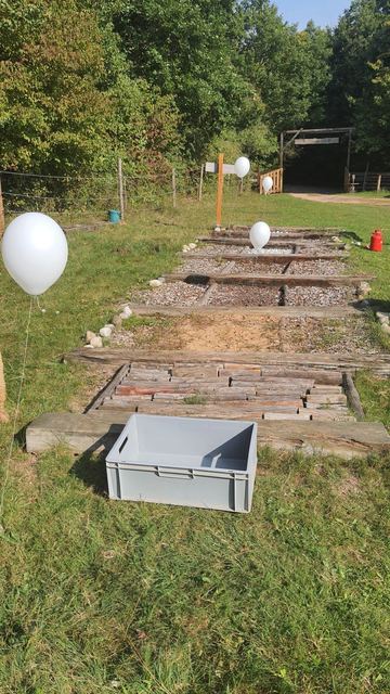 Zwei Hochbeete – für Mitglieder, denen zuhause der Platz zum Gärtnern fehlt